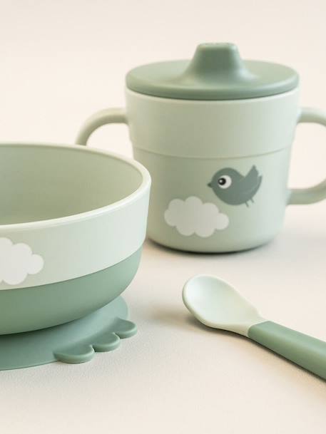 Set premier repas Foodie vert 3 - vertbaudet enfant 