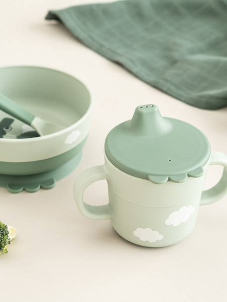 Set premier repas Foodie vert 2 - vertbaudet enfant 