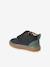 Bottines bébé garçon cuir à scratchs marine+taupe 5 - vertbaudet enfant 