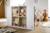 Chambre bébé, lit 120x60 évolutif et commode à langer 3 tiroirs - paloma Blanc 6 - vertbaudet enfant 