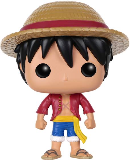 Figurine pop luffy one piece Multicolore 2 - vertbaudet enfant 