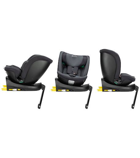 Siège auto évolutif pivotant evolufix plus 360 i-size Tinted black 3 - vertbaudet enfant 