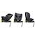 Siège auto évolutif pivotant evolufix plus 360 i-size Tinted black 3 - vertbaudet enfant 