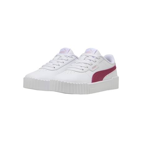 Baskets basses  à lacets Blanc or+Blanc rose mauve 8 - vertbaudet enfant 
