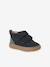 Bottines bébé garçon cuir à scratchs marine+taupe 1 - vertbaudet enfant 