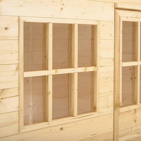 Maisonnette cabane enfant refuge bois fsc® Marron 4 - vertbaudet enfant 