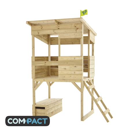 Cabane sur pilotis cimes bois fsc® Marron 3 - vertbaudet enfant 