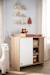 Chambre bébé complète, lit et commode à langer avec claustra - tokyo Blanc/marron+Rouge/marron+Vert/marron 5 - vertbaudet enfant 