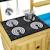 Cuisine d'extérieur pour enfant junior chef bois fsc® Marron - bleu - noir 3 - vertbaudet enfant 
