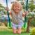 Aire de jeux portique kingswood bois fsc® Marron - vert 2 - vertbaudet enfant 
