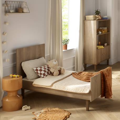 Chambre bébé, lit évolutif et commode à langer - mokka Marron 3 - vertbaudet enfant 