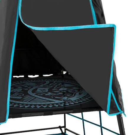 Aire de jeux évolutive filet explorer tour métal h201cm Bleu - noir 4 - vertbaudet enfant 