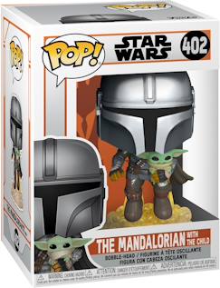 Jouet-Jeux d'imagination-Figurine pop mando volant star wars