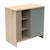 Chambre bébé complète, lit et commode à langer avec claustra - tokyo Blanc/marron+Rouge/marron+Vert/marron 17 - vertbaudet enfant 