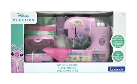 Machine à Coudre 001LOVELY Lilas - Facile à Utiliser - 12 Lbs