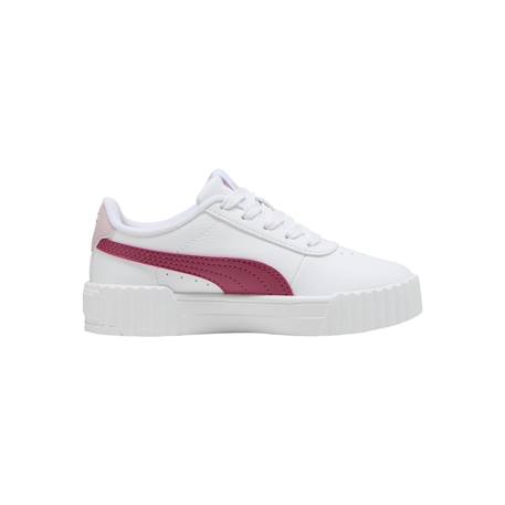 Baskets basses  à lacets Blanc or+Blanc rose mauve 6 - vertbaudet enfant 