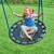 Balançoire nid pour portique  métal d85cm Bleu - noir 5 - vertbaudet enfant 