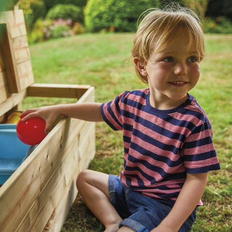 Cabane sur pilotis cimes bois fsc® Marron 5 - vertbaudet enfant 
