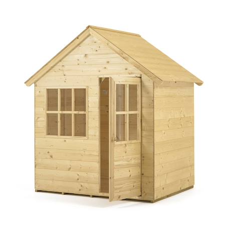 Maisonnette cabane enfant refuge bois fsc® Marron 3 - vertbaudet enfant 