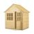 Maisonnette cabane enfant refuge bois fsc® Marron 3 - vertbaudet enfant 