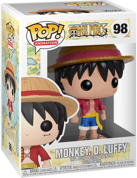 Figurine pop luffy one piece Multicolore 1 - vertbaudet enfant 