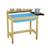 Cuisine extérieure premier âge early fun bois fsc® Marron - bleu - noir 1 - vertbaudet enfant 