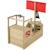 Cabane bateau pirate galleon bois fsc® Marron - noir - rouge 6 - vertbaudet enfant 