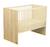 Chambre bébé, lit 120x60 évolutif et commode à langer 3 tiroirs - melinee Beige 2 - vertbaudet enfant 