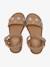 Sandale à brides Blanc+Camel 9 - vertbaudet enfant 