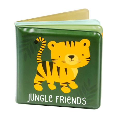 Livre de bain pour enfant les amis de la jungle Vert 1 - vertbaudet enfant 
