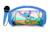 Enceinte bluetooth lumineuse avec micro stitch MULTICOLORE 2 - vertbaudet enfant 