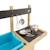 Cuisine d'extérieur pour enfant fun bois fsc® Marron - bleu - noir 6 - vertbaudet enfant 