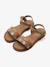 Sandale à brides Blanc+Camel 6 - vertbaudet enfant 