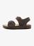 Sandale à brides Bleu foncé+Marron+Noir+Taupe 7 - vertbaudet enfant 