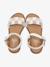 Sandale à brides Blanc+Camel 4 - vertbaudet enfant 