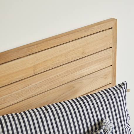 Tête de lit enfant en bois de teck 95 minimalys Marron clair 4 - vertbaudet enfant 