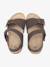 Sandale à brides Bleu foncé+Marron+Noir+Taupe 9 - vertbaudet enfant 