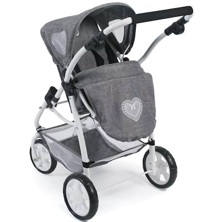 La poussette combinée 3 en 1 emotion 'all in' pour poupées Gris 4 - vertbaudet enfant 