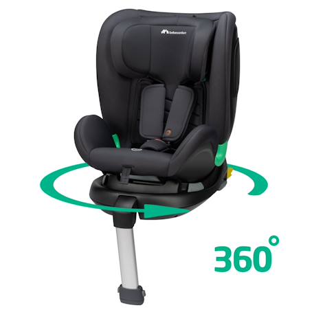 Siège auto multi-âges pivotant atlas 360 i-size Noir minéral 1 - vertbaudet enfant 