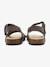 Sandale à brides Bleu foncé+Marron+Noir+Taupe 8 - vertbaudet enfant 