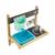 Cuisine d'extérieur pour enfant early fun bois fsc® Marron - bleu - noir 6 - vertbaudet enfant 