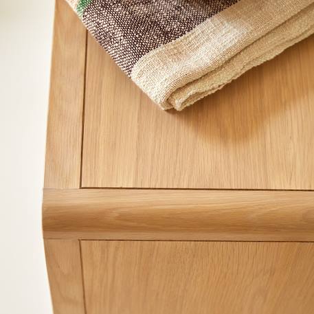 Commode enfant en bois de chêne 3 tiroirs côme Naturel 5 - vertbaudet enfant 