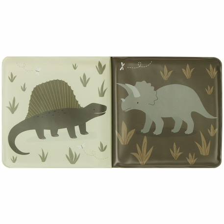 Livre de bain pour enfant nos amis dinosaures Vert 4 - vertbaudet enfant 