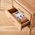 Bureau enfant en bois de teck kort Naturel 3 - vertbaudet enfant 