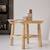 Chevet enfant en bois de teck kilim Naturel 1 - vertbaudet enfant 