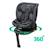 Siège auto évolutif pivotant evolufix plus 360 i-size Tinted black 1 - vertbaudet enfant 