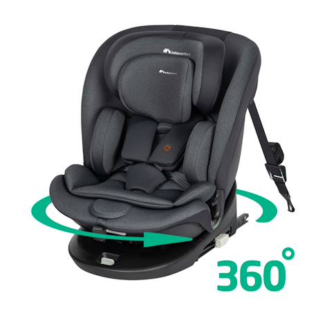 Siège auto évolutif pivotant evolufix 360 i-size Tinted black 1 - vertbaudet enfant 