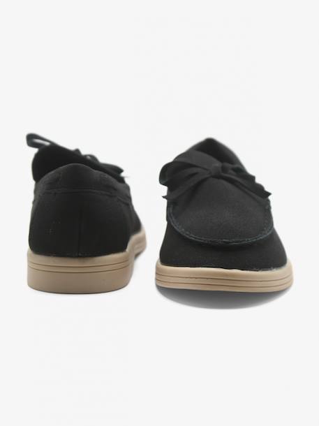 Mocassin à noeuds Camel+Noir 7 - vertbaudet enfant 