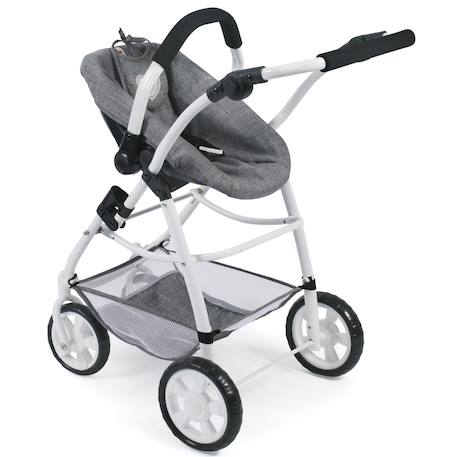 La poussette combinée 3 en 1 emotion 'all in' pour poupées Gris 3 - vertbaudet enfant 