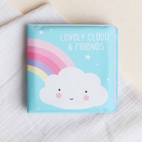 Livre de bain pour enfant lovely cloud et ses amis Bleu 4 - vertbaudet enfant 